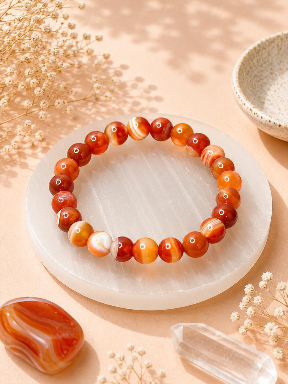 Carnelian Agate Bracelet